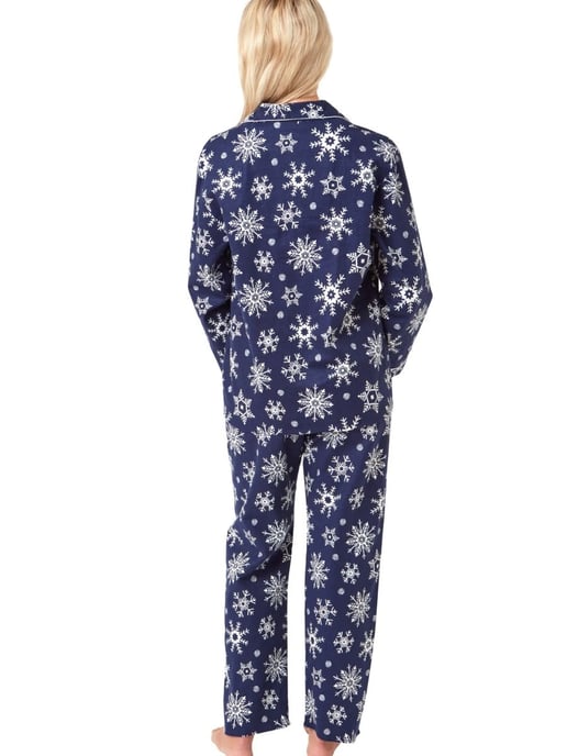 Penguin Print Brushed Cotton Pyjama Set
