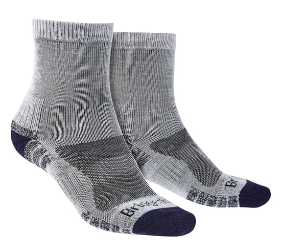 Bridgedale - Calcetines Merino Ligeros Senderismo Hombre - Plata / Azul Marino - Image 1