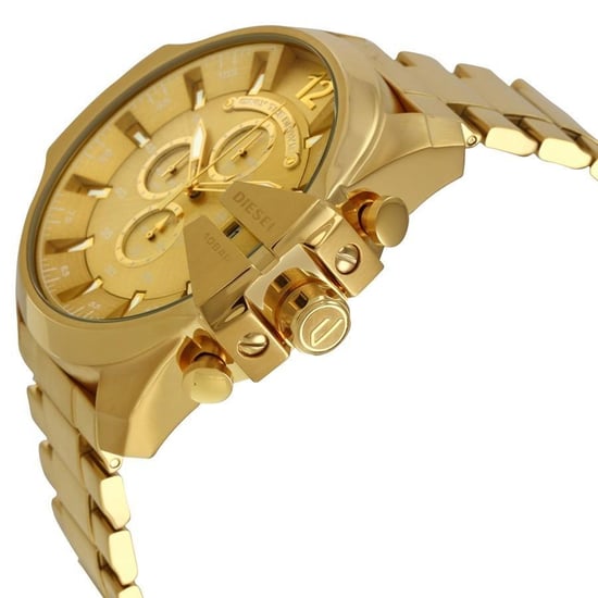 Diesel Mega Chief Men's Gold Watch DZ4360 - Image 2
