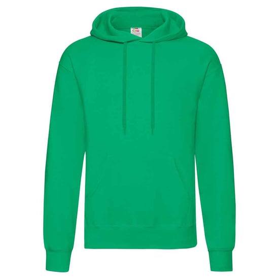 Fruit of the Loom Unisex Adult Classic Hoodie (Kelly Green) - Image 1