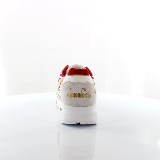 Diadora repubbliche marinare n9000 mii para hombre blanco/entrenadores rojos - Image 2