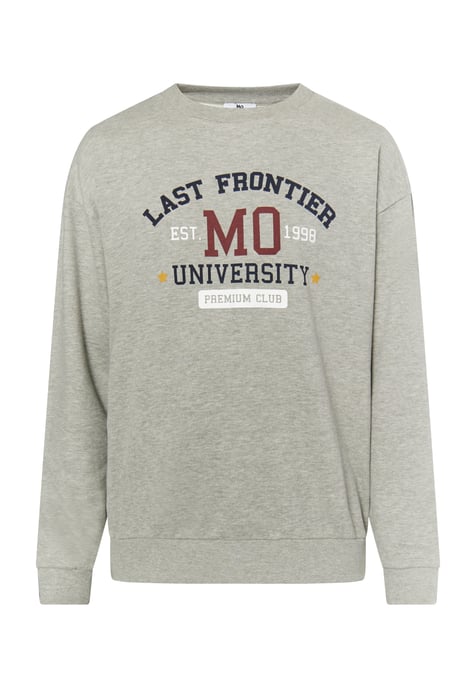 Mo Sweatshirt Men Grey melange - Image 1