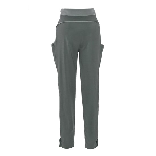 Bi-material tapered pants - Image 5