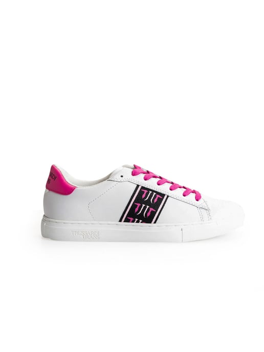 Trussardi Jeans Sneaker Mujer Blanco - Image 1