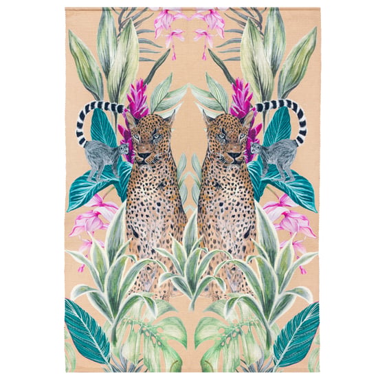 Alfombra Lavable Wylder Kali Leopards para Interior y Exterior - Image 1