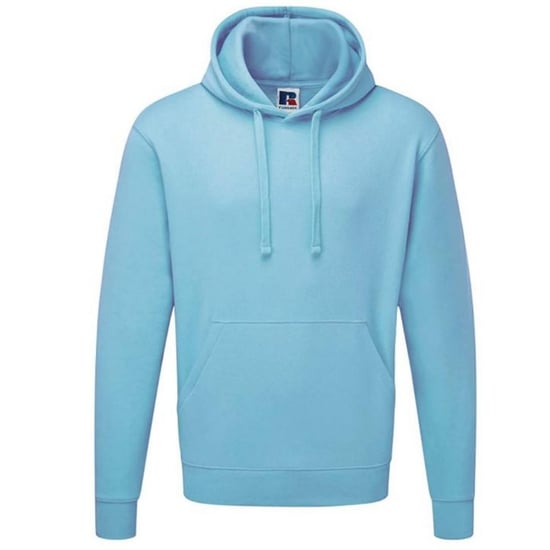Russell Colour Mens Hooded Sweatshirt / Hoodie (Sky Blue) - Image 1