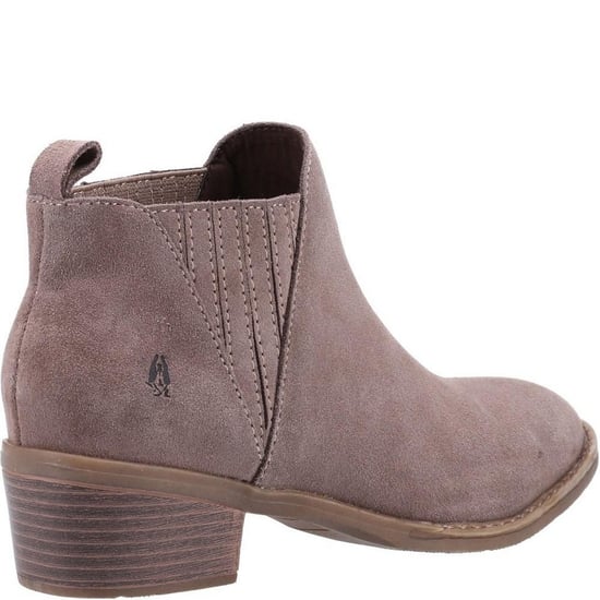 Hush Puppies Womens/Ladies Isobel Suede Ankle Boots (Taupe) - Image 2