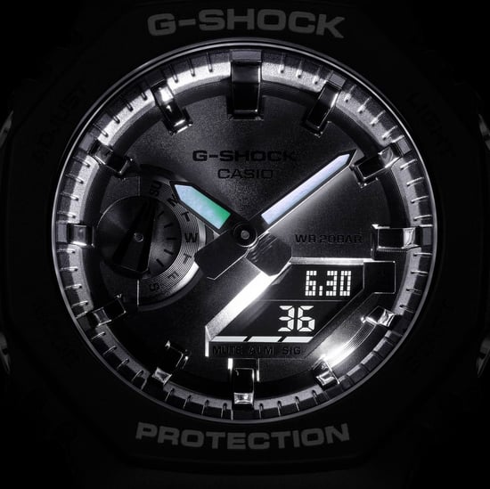Reloj Casio G-shock para hombre en negro GA-2100SB-1AER - Image 5