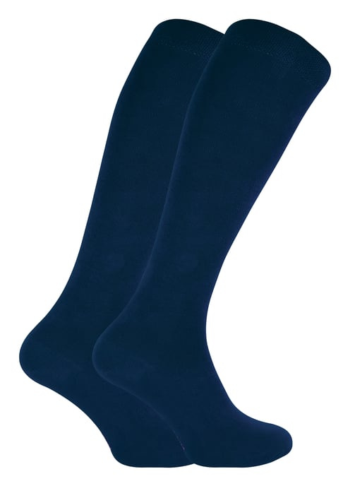Sock Snob - Lote de 2 calcetines de bambú altos, transpirables y estampados para mujer - Image 1