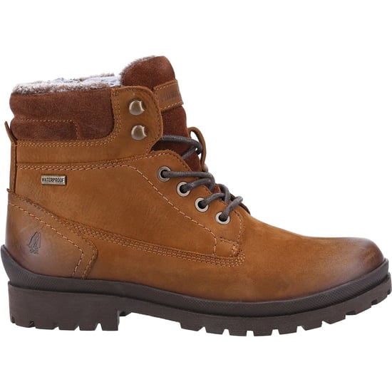 Hush Puppies Annay Leather Women's Camel Boots - Image 4
