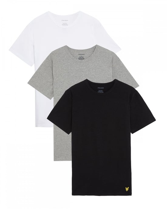 Lyle & Scott Mens Basic 3 Pack T-shirt - Image 1