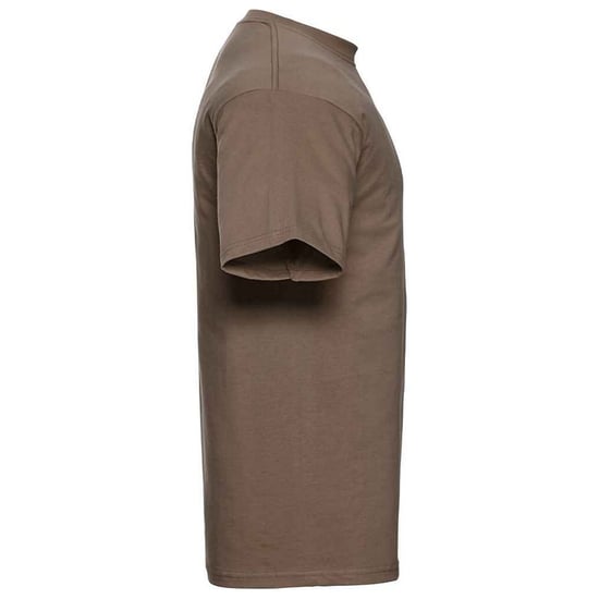 Russell Mens Ringspun Cotton Classic T-Shirt (Mocha) - Image 2
