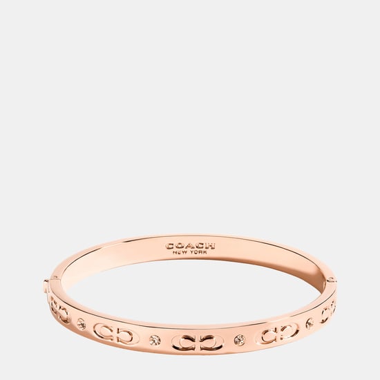 Kissing C Hinged Bangle