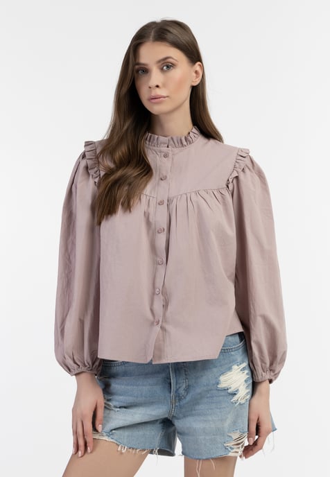 Dreimaster Blouse women old pink - Image 3