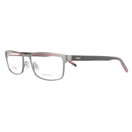 Hugo de Hugo Boss Montura de Gafas HG 1075 R80 Semi Mate Rutenio Oscuro Hombre - Image 2