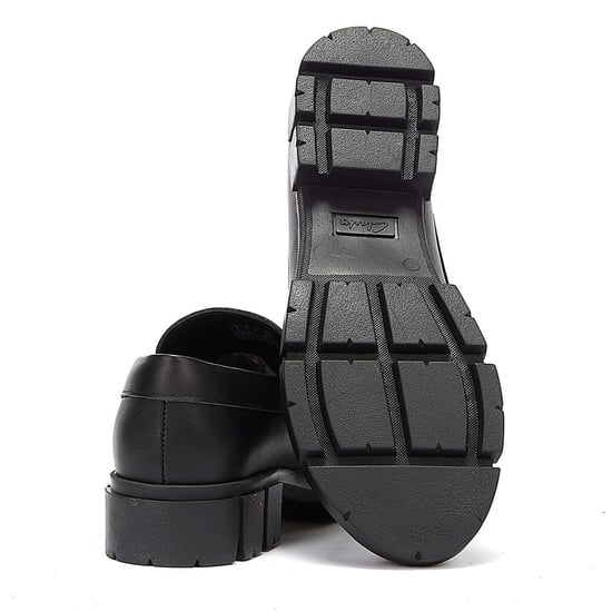 Clarks Teala Leather Womens Loafers - Image 4