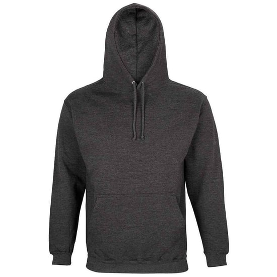 SOLS Unisex Adult Condor Marl Hoodie (Charcoal Marl) - Image 1