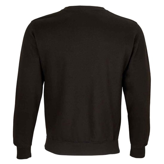 SOLS Unisex Adult Columbia Crew Neck Sweatshirt (Black) - Image 2