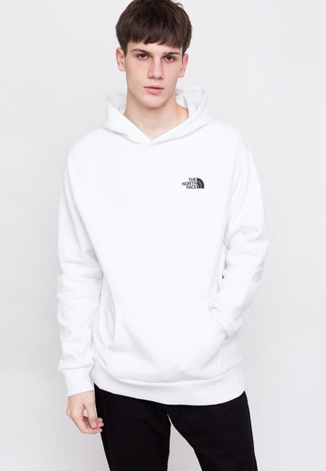 Sudadera con capucha The North Face Mens Reglan Red Box en blanco - Image 1