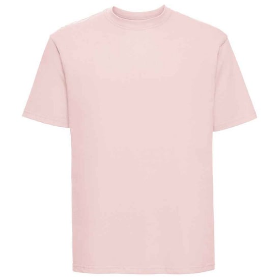 Russell Mens Ringspun Cotton Classic T-Shirt (Powder Rose) - Image 1