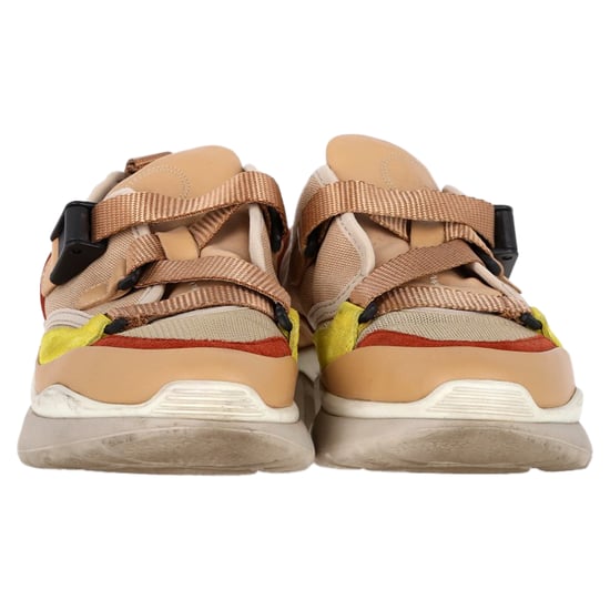 Chloé Sonnie Low-Top Sneakers in Multicolor Leather and Mesh - Image 3
