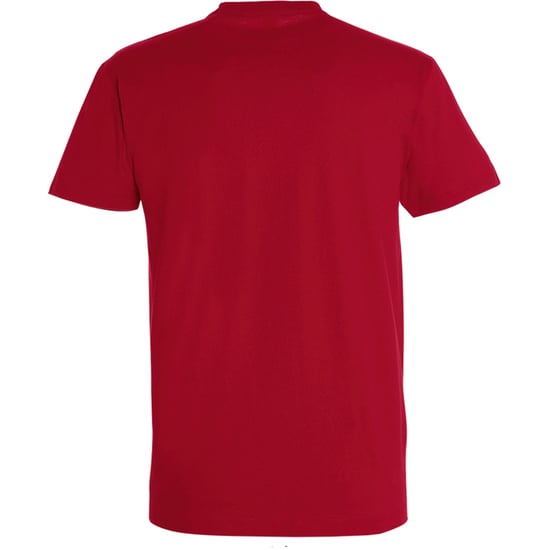 SOLS Mens Imperial Heavyweight Short Sleeve T-Shirt (Tango Red)