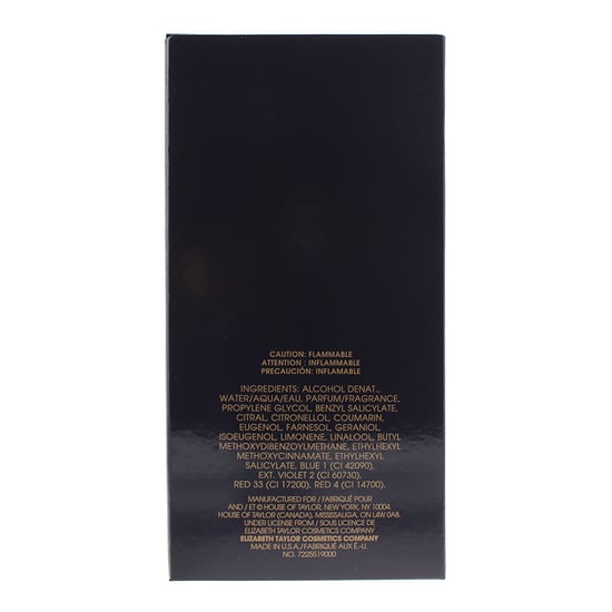 Elizabeth Taylor Passion For Men Cologne Spray 118ml