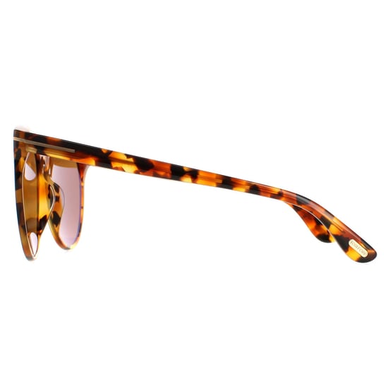 Tom Ford Round Womens Havana Blonde  Brown Maxim FT0787