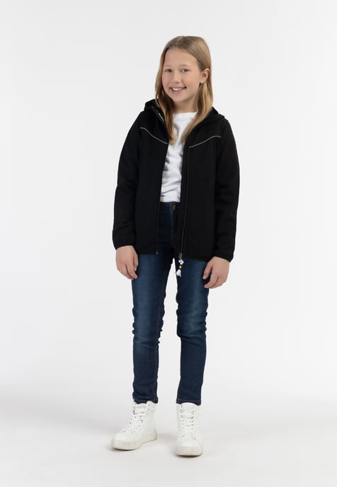 Schmuddelwedda functional jacket Girls black - Image 2