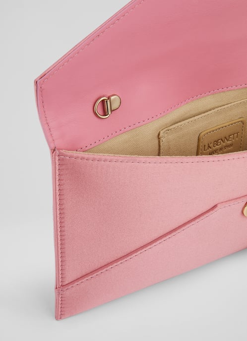 LK Bennett Kendall Clutch, Pink