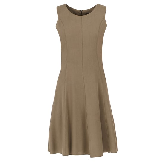 Vestido Cloche Color Oliva - Image 2