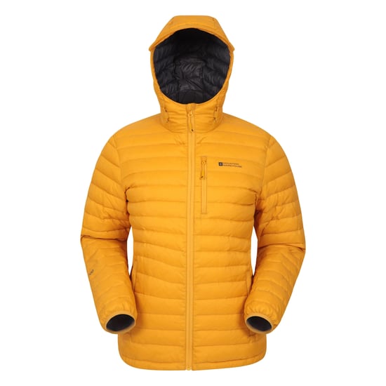 Mountain Warehouse Mens Henry II Extreme Down Filled Padded Jacket (Mustard) - Image 1