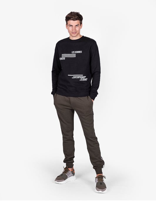 Les Hommes Sudadera Hombre Negro - Image 2