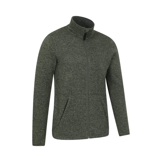 Mountain Warehouse Mens Idris III Full Zip Fleece Jacket (Green) - Image 2