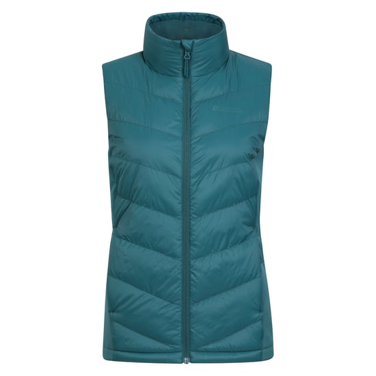 Mountain Warehouse Womens/Ladies Turbine Hybrid Gilet (Teal) - Image 1
