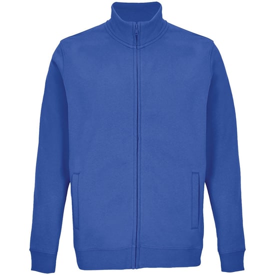 SOLS Unisex Adult Cooper Full Zip Sweat Jacket (Royal Blue) - Image 1