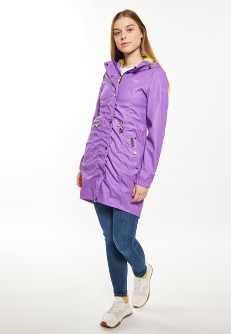 Schmuddelwedda raincoat women purple - Image 2