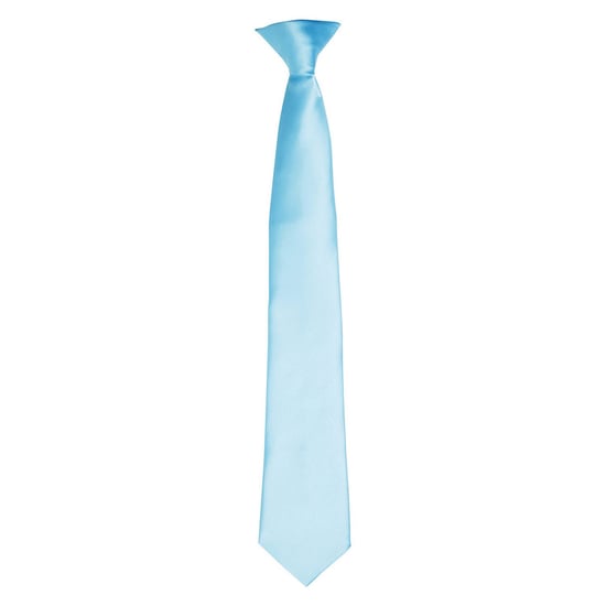 Premier Unisex Adult Satin Tie (Turquoise) - Image 1