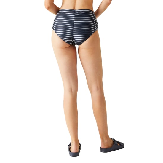 Regatta Womens/Ladies Paloma Striped Swim Briefs (Navy/White)