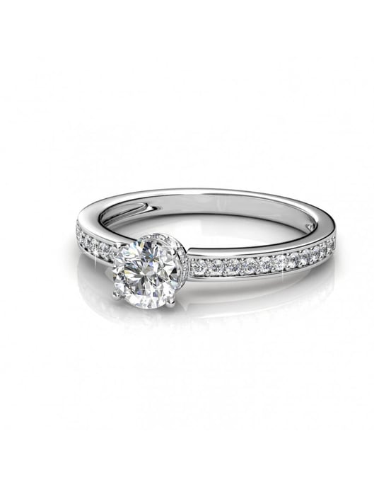 Anillo Elise - Plata y Cristal - Image 3