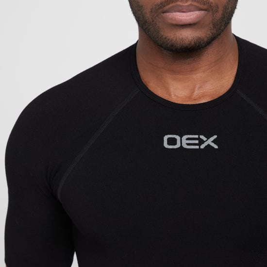 Men's Barneo Short Sleeve Baselayer Top (black)