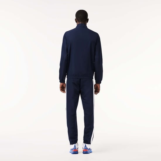 Men's Lacoste Sportsuit Tennis Tracksuit in Navy-White