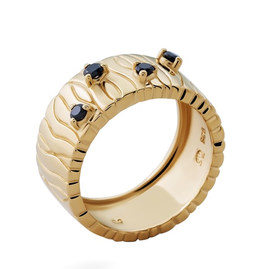Orphelia Women's 925 Sterling Silver Ring - Gold ZR-7504/G - Image 4