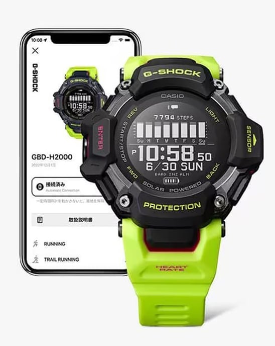 Casio G-shock Men's Green Watch GBD-H2000-1A9ER - Image 5