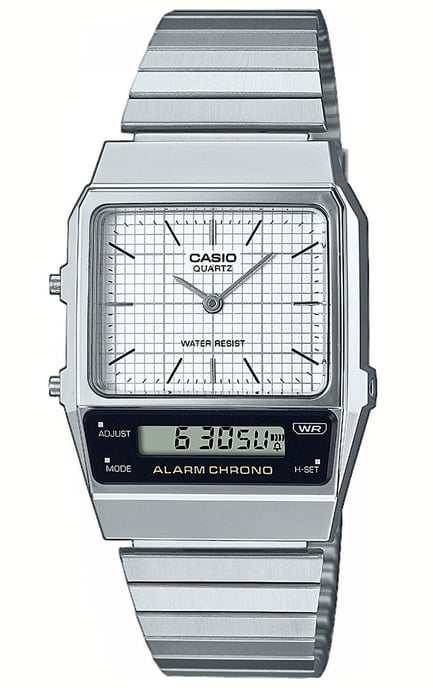 Casio Casio Collection Vintage Men's Silver Watch AQ-800E-7AEF - Image 1