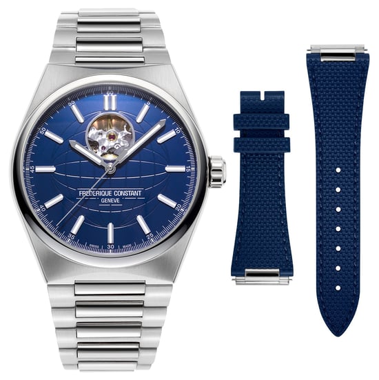 Frédérique Constant Highlife Heart Beat Men's Silver Watch FC-310N4NH6B - Image 1