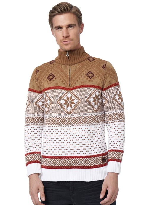 Rusty Neal Noorse Trui Beige - Image 5