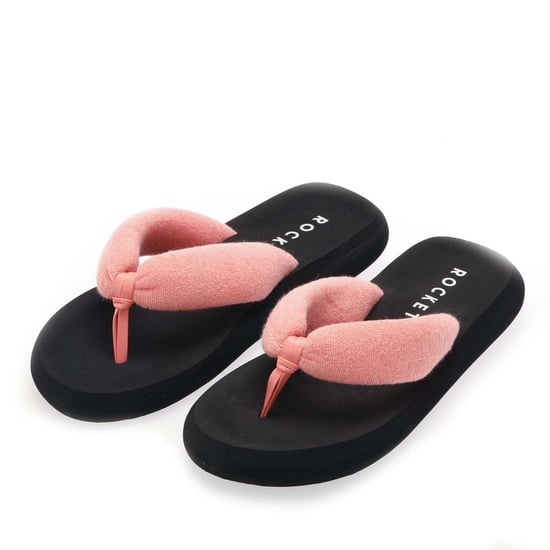 Chanclas Puff Sunset Rocket Dog para mujer en durazno - Image 1