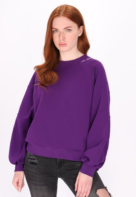 Dreimaster Sweatshirt women dark purple - Image 3