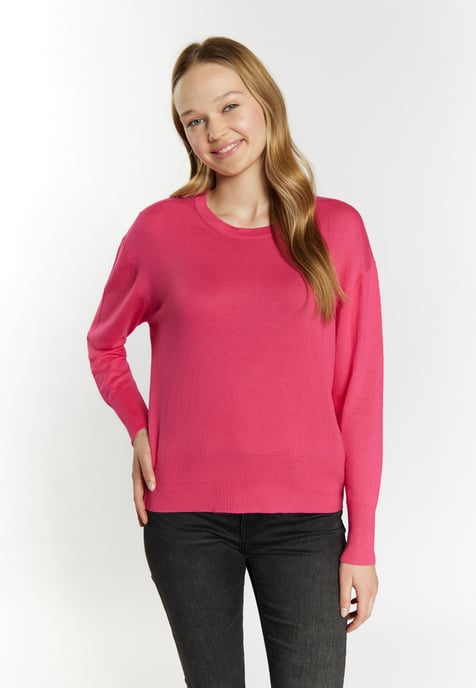 Mymo Knitted pullover women pink - Image 3